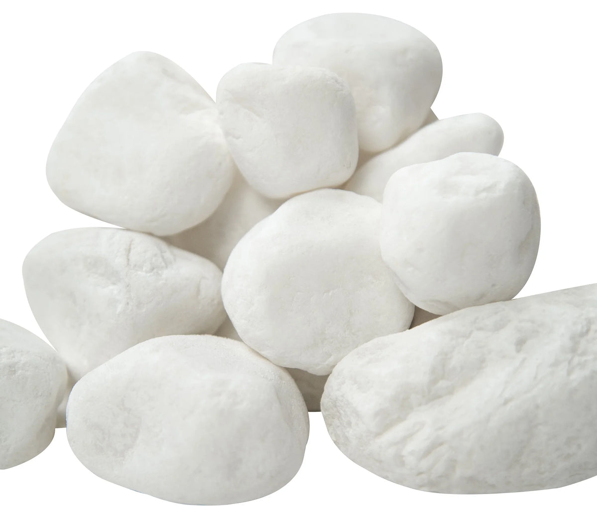 White Marble Bagged Pebbles P47894