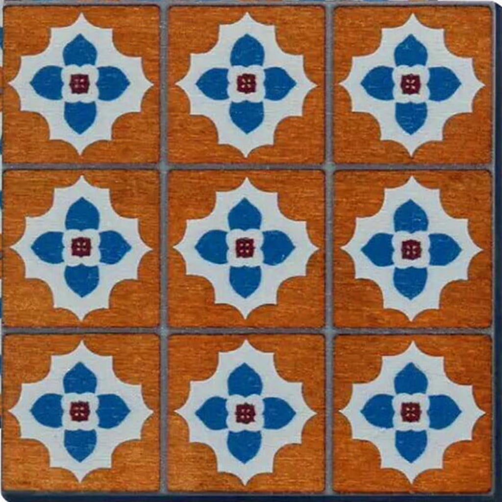 1/6 1/12 Scale Dollhouse Miniature Retro Wooden Floor Decoration G9474