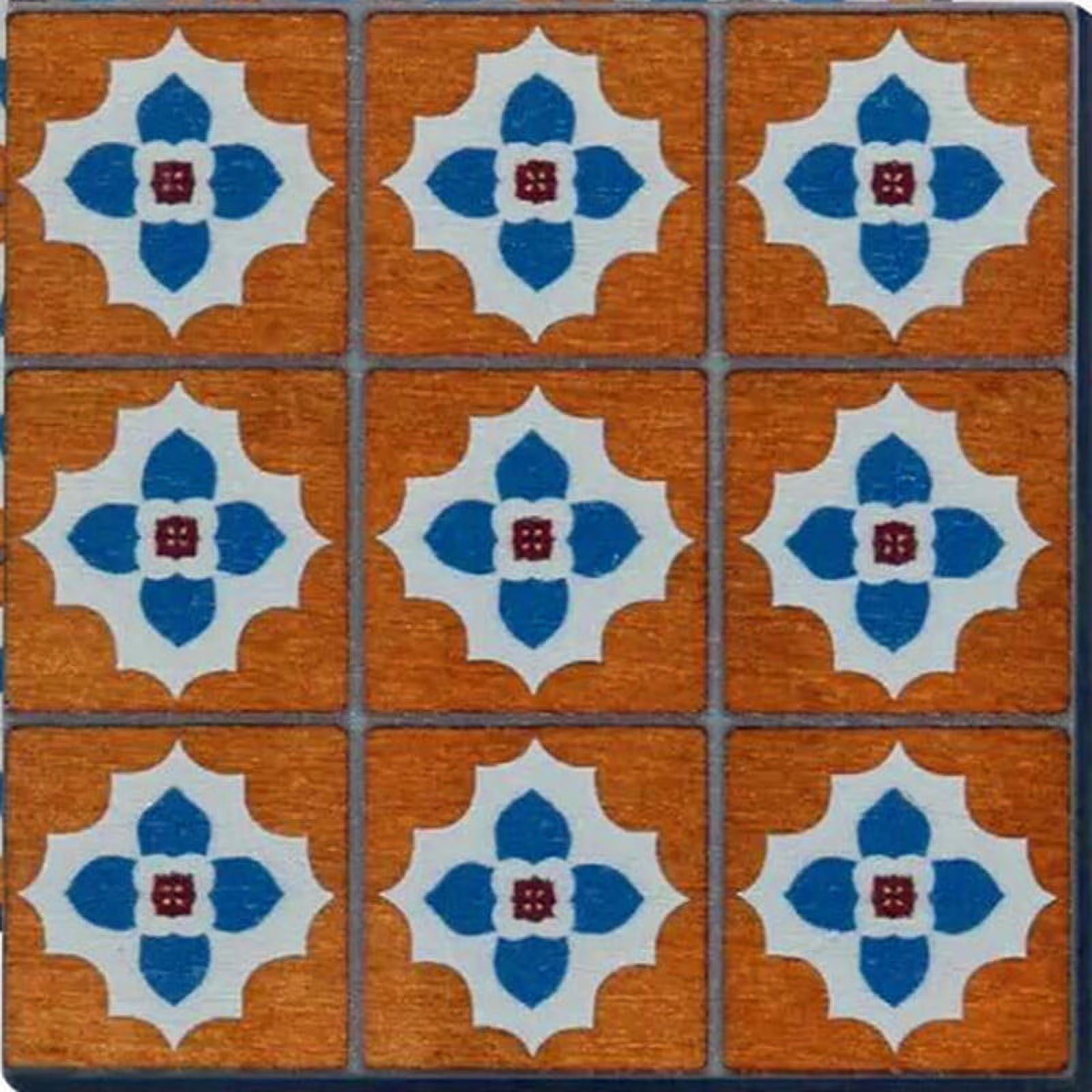 1/6 1/12 Scale Dollhouse Miniature Retro Wooden Floor Decoration G9474