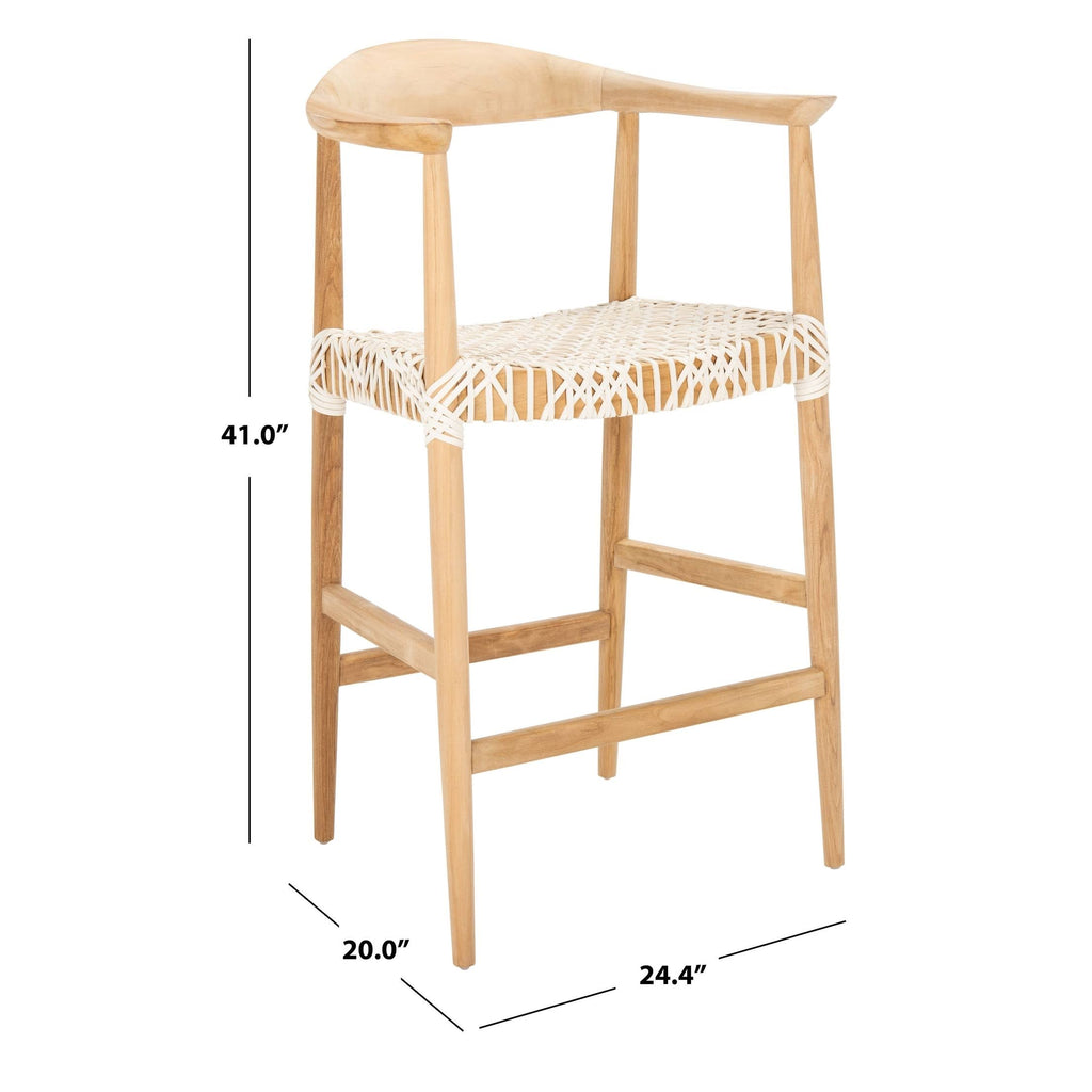 Natural / White Counter Stool K5605