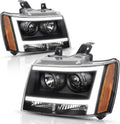 Chrome Housing LED Projector Headlight Assembly J716567