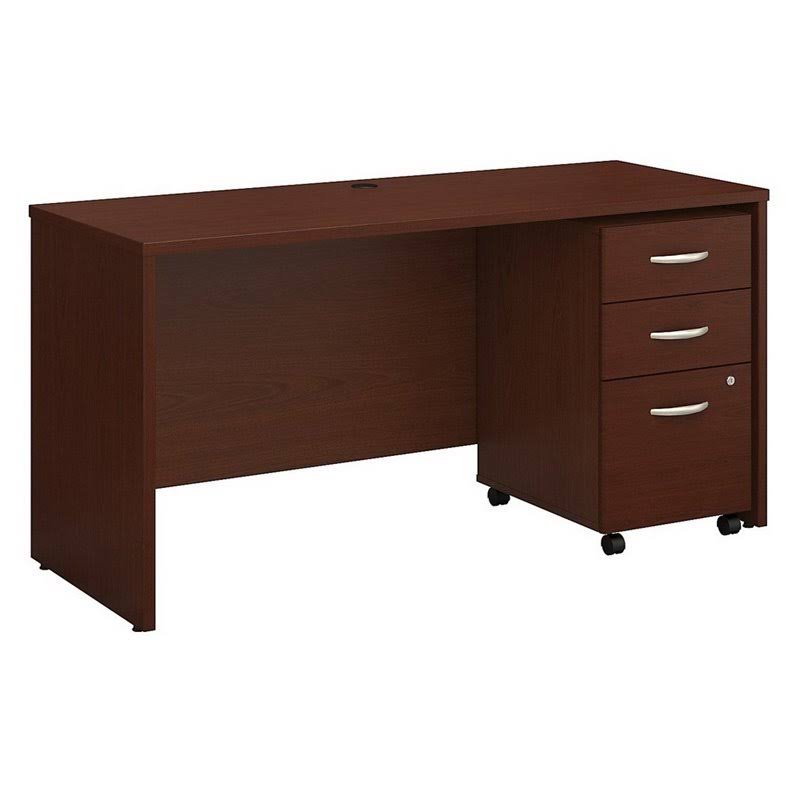 Mahogany Office Desk with Drawers H492074