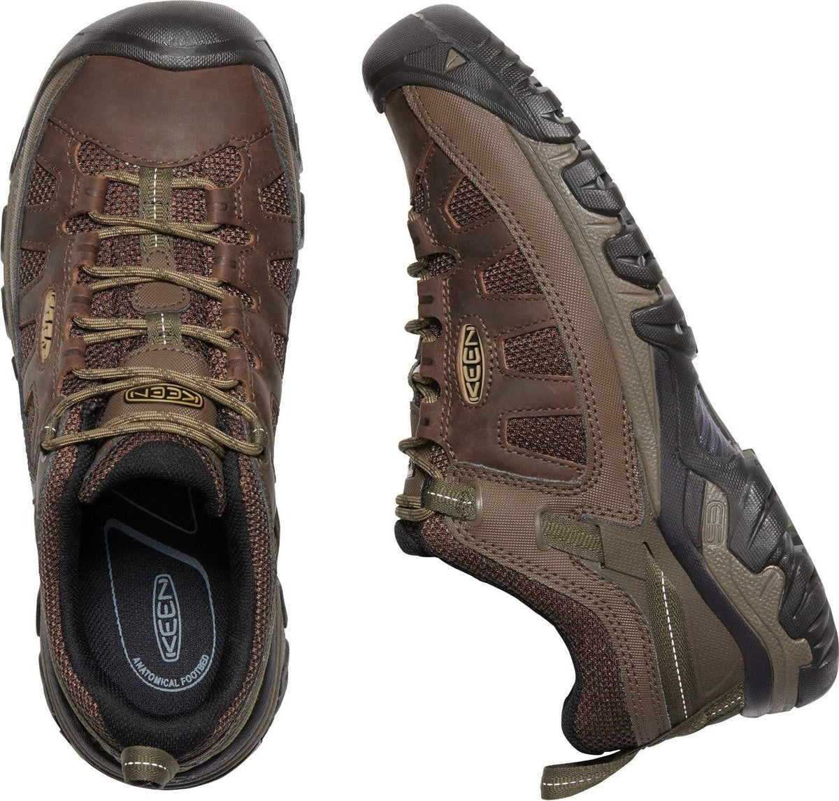Keen Men's Targhee Vent Cuban Antique Bronze Hiking Shoes W583279