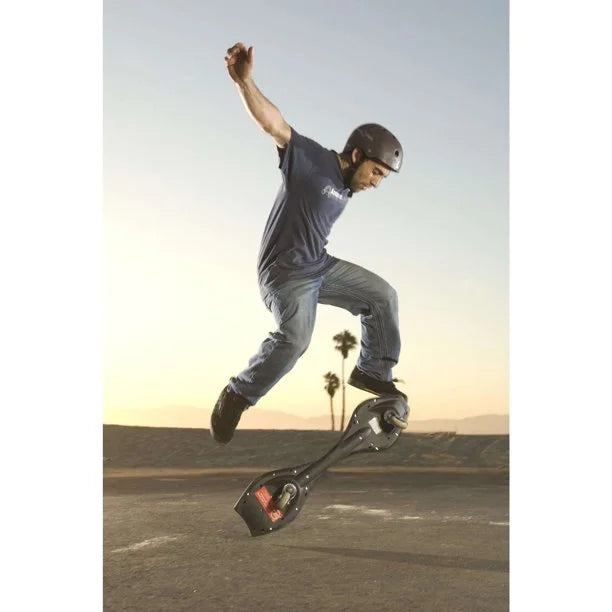 RipStik Caster Board Classic - Silver, 2 Wheel Pivoting Skateboard with 76 MM, 360-Degree Casters S883633