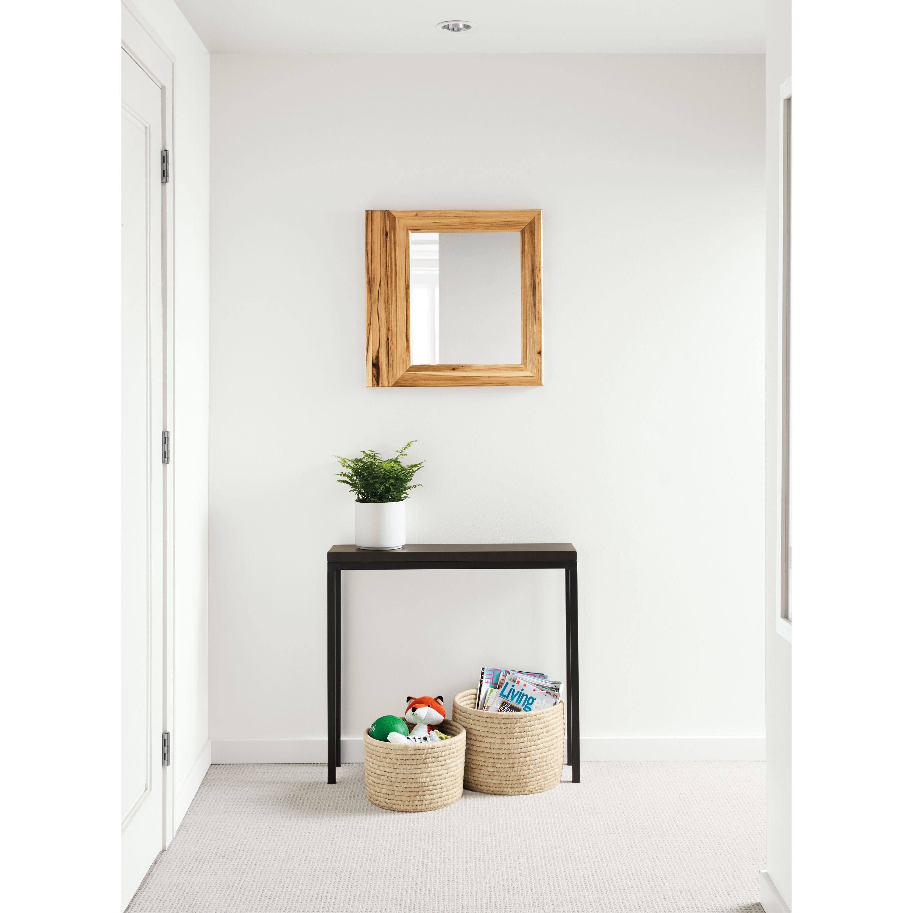White Venatino Marble Parsons Console Table Y472012