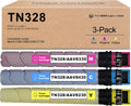 3 Pack TN328 Toner Cartridge for Bizhub C300i C360i C250i C7130i Printer L555