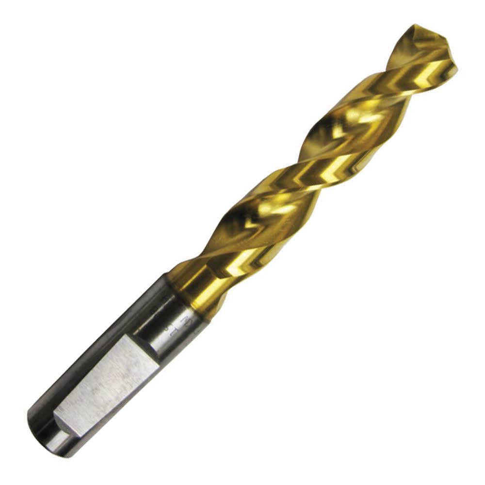 10.2mm Cobalt Jobber Drill with Tin Finish, Parabolic Flute L9431