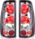 Tail Lights Compatible with 1999-2006 Chevy Silverado 1500 2500 3500, Pack of 2 U3261