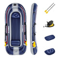 Inflatable 3 Person Water Raft Boat Set Z366035