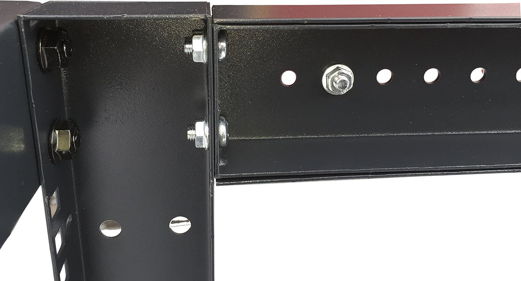 18U 4 Post Open Frame 19 inch Network Server Rack Adjustable Depth N380