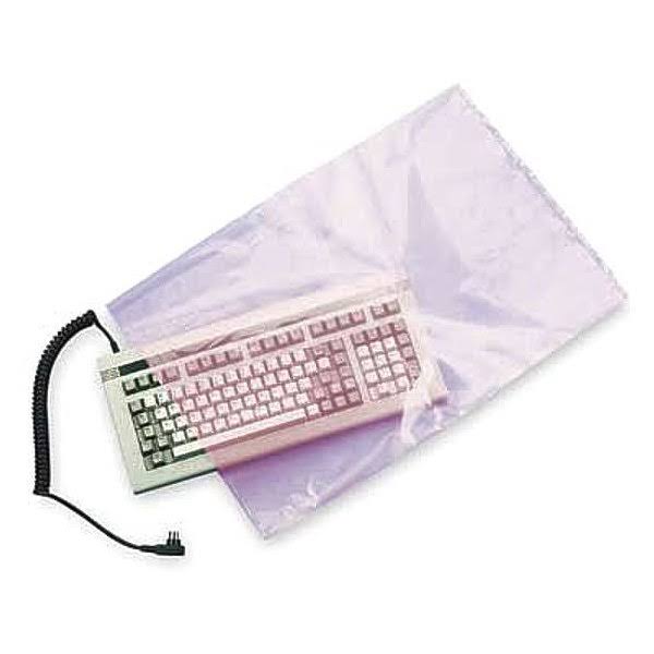 Anti-Static Bag 8x22 x 4x22 4 Mil Pink 1,000 Pack N95617