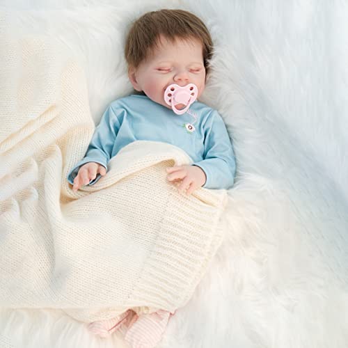 18 Inches Soft Vinyl Silicone Reborn Baby Doll S297