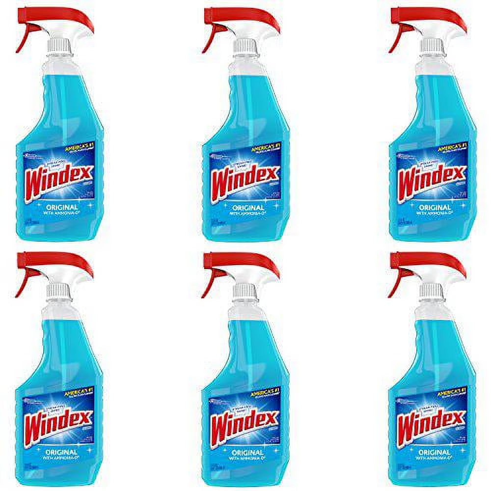 Glass Cleaner Trigger, 6 ct, 23 fl oz E564