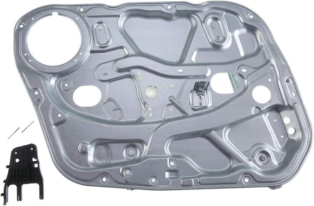 Power Window Regulator with Panel Without Motor for Kia Rio Rio5 2006-2011 Front Driver Side Pack of 2 A5967