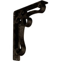 Wrought Iron Bracket Antiqued Brass P8345