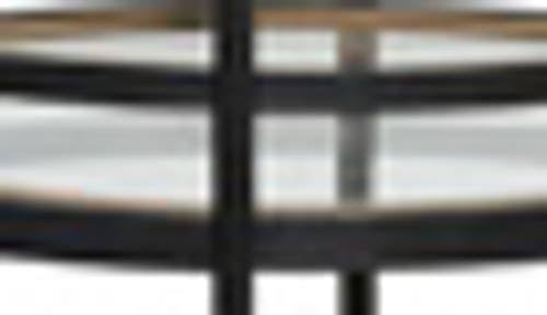 Brown Industrial Metal Bar Cart S6356