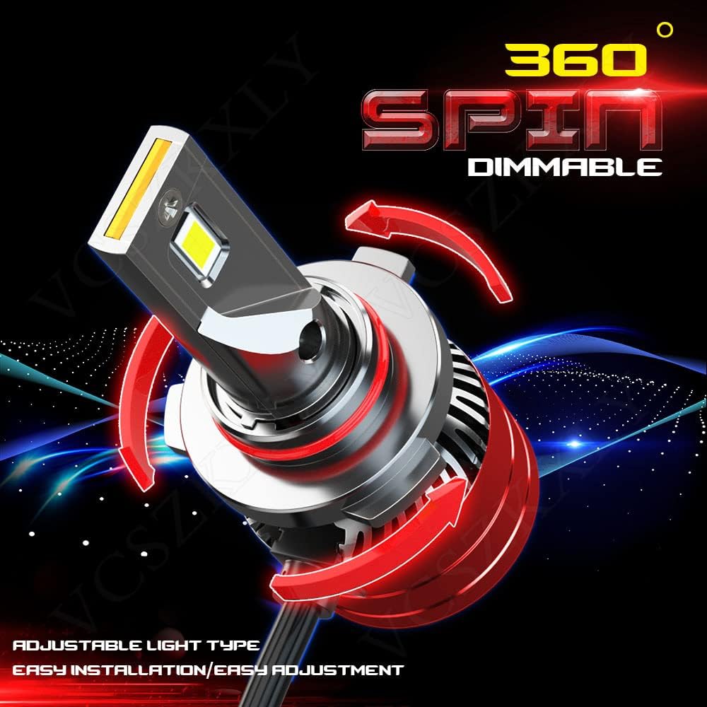 9005/HB3 9006/HB4 LED Headlight Bulbs Combo Pack of 2 D60728