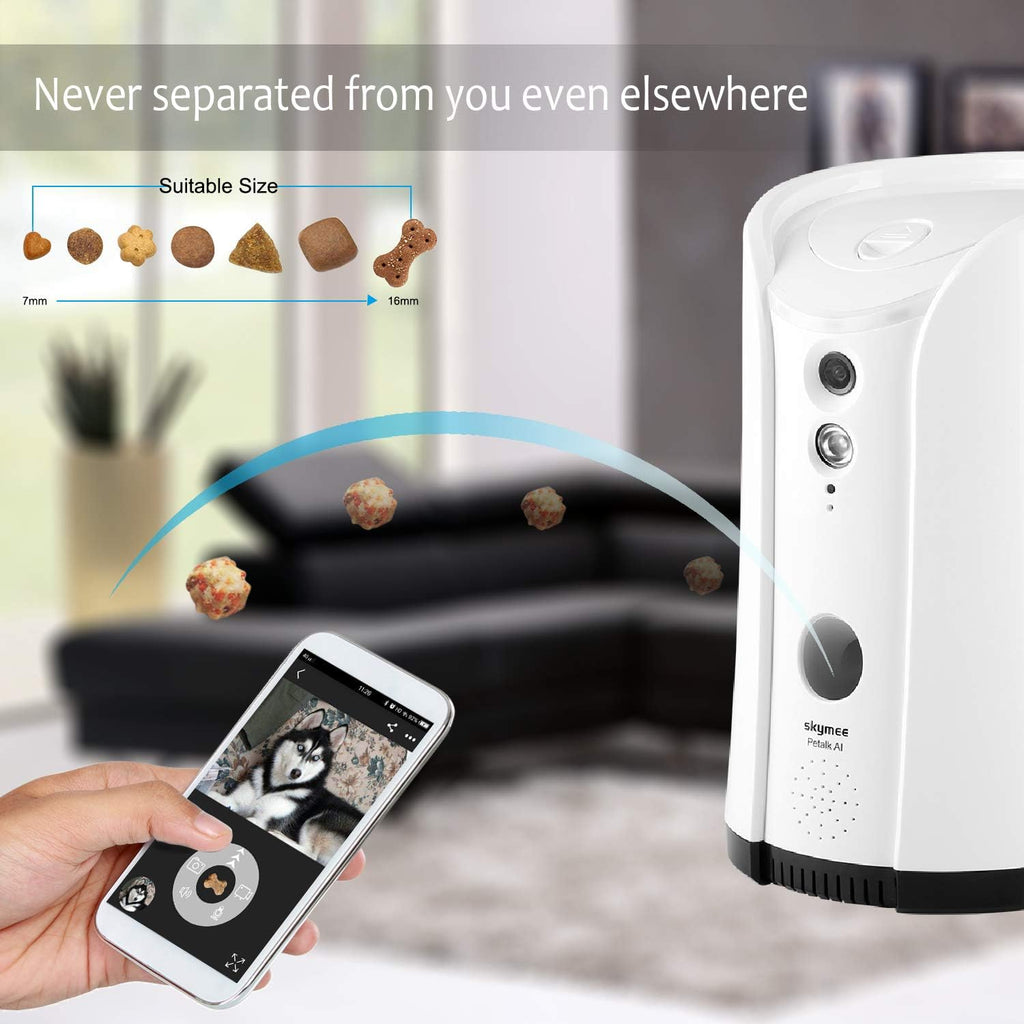 WiFi Pet Camera with Two-Way Audio and Night Vision B342385