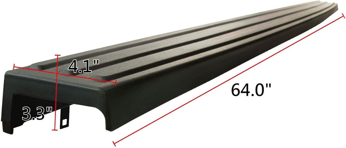 Black Tailgate Molding Cap Pack of 2 Y6150