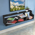 Black Wall Mounted TV Cabinet W634