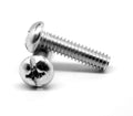 #6-32 x 5/16 Coarse Thread Machine Screw Combo Pan Head Low Carbon Steel Zinc Plated E238