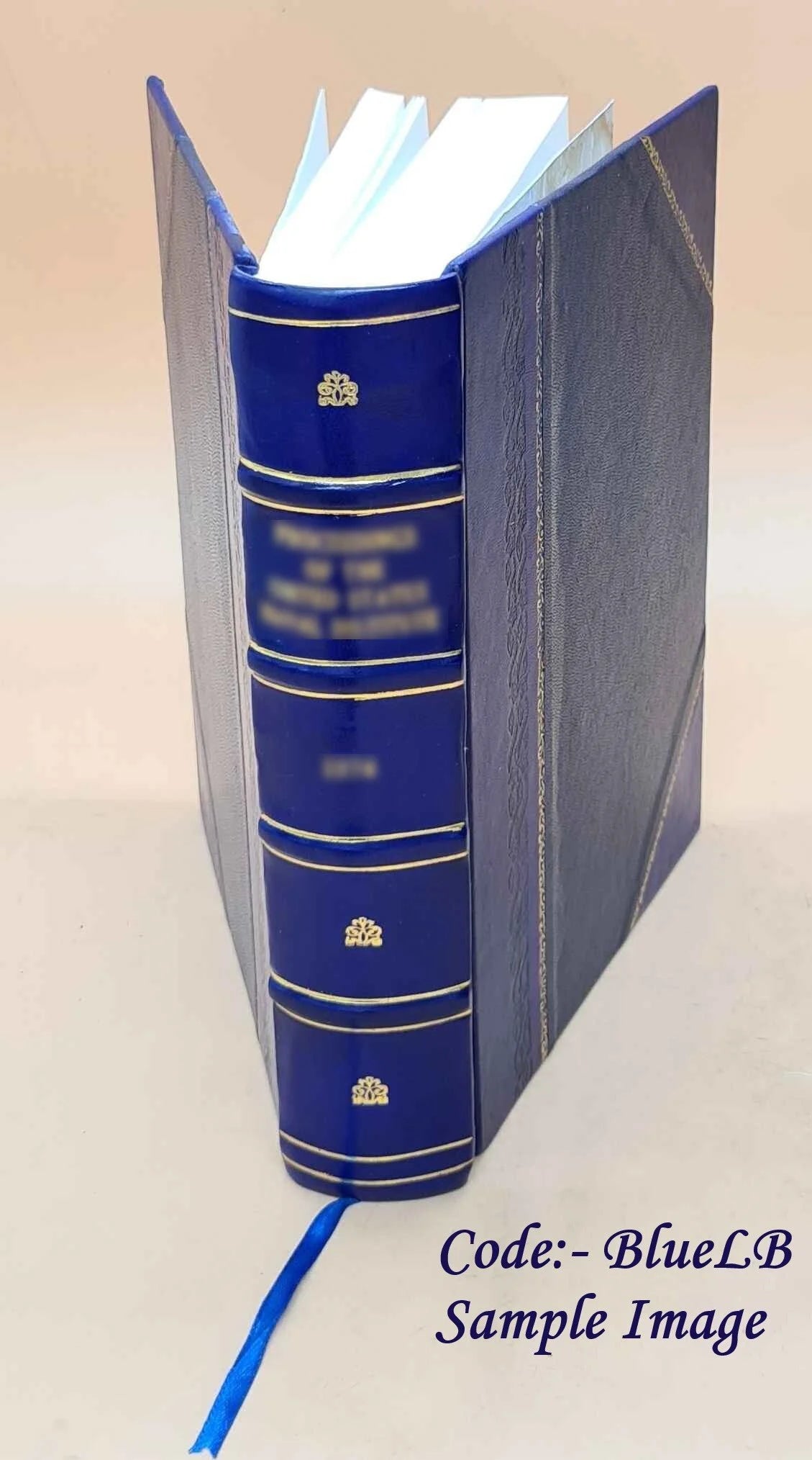 LEATHER BOUND BOOK Q412