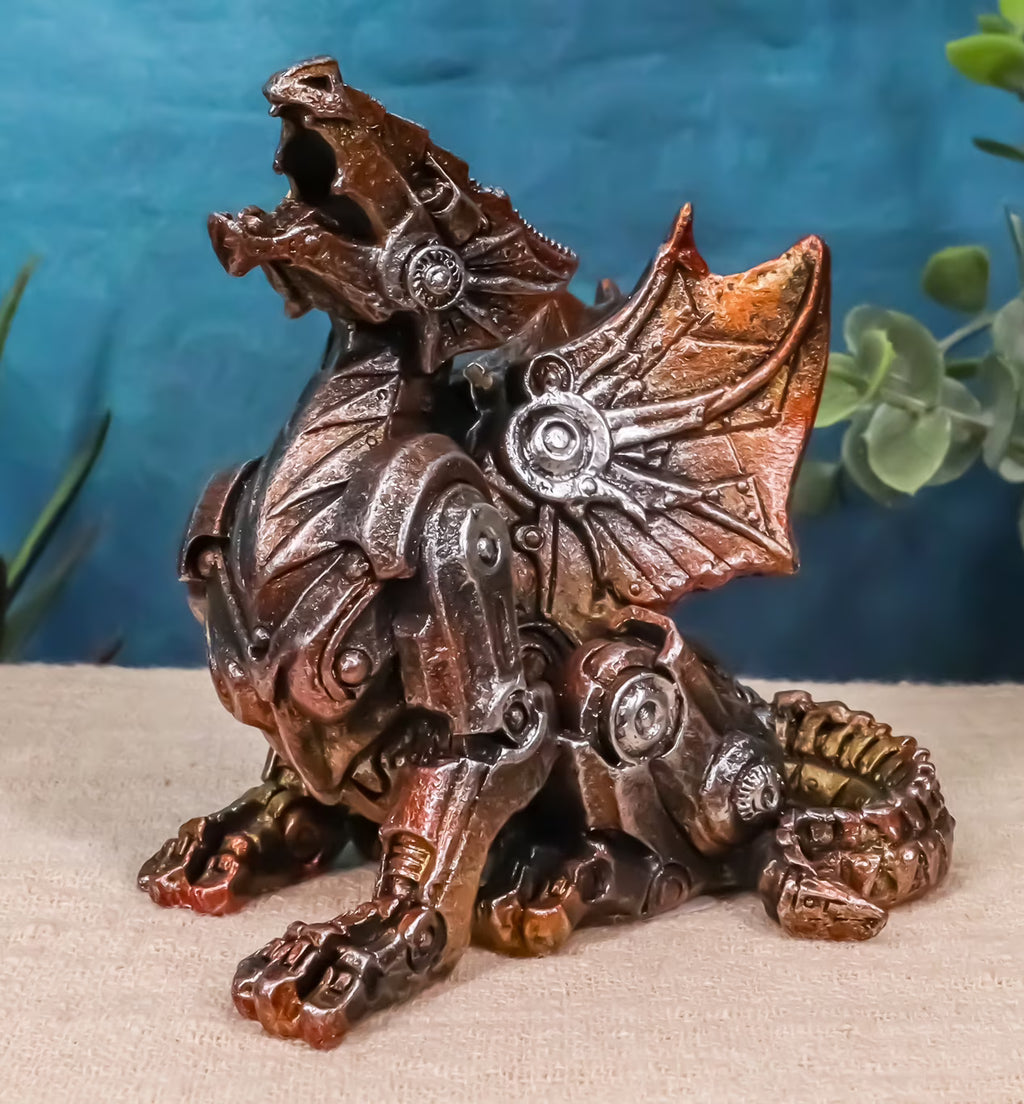 Steampunk Dragon Figurine L270281