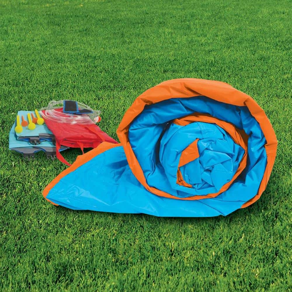 Multi Polyester Inflatable Water Park Play Pool with Slides and Blower C7056