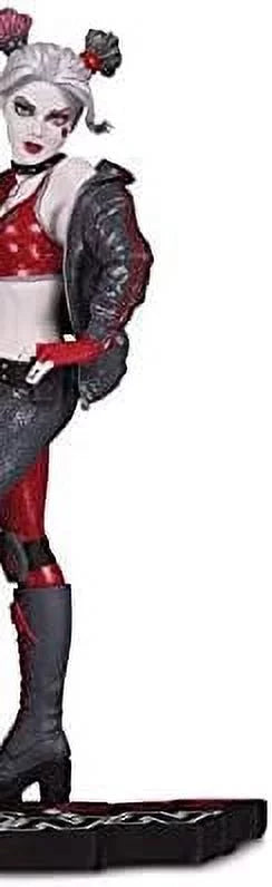 Red, White & Black Harley Quinn Statue Q77334