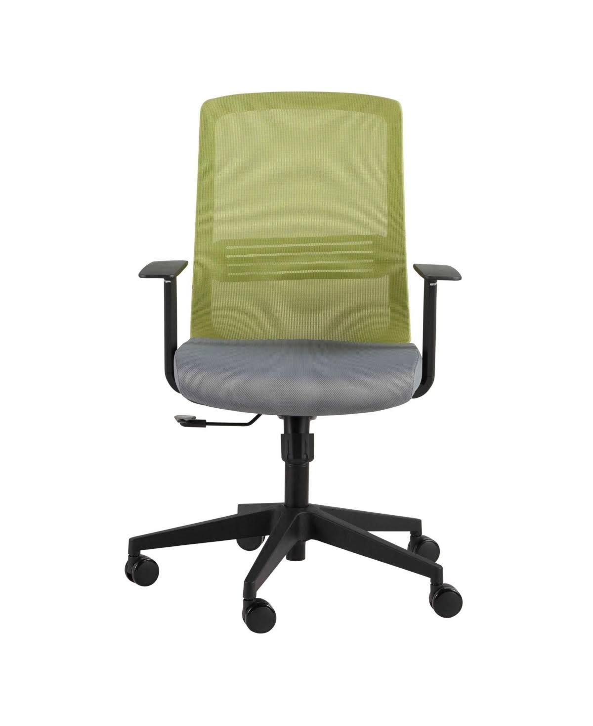 Orange Office Chair with Adjustable Arms P206455