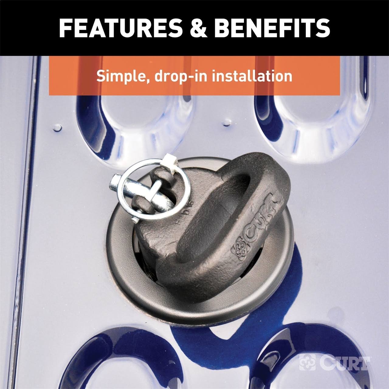 Gooseneck Safety Chain Anchors R56828