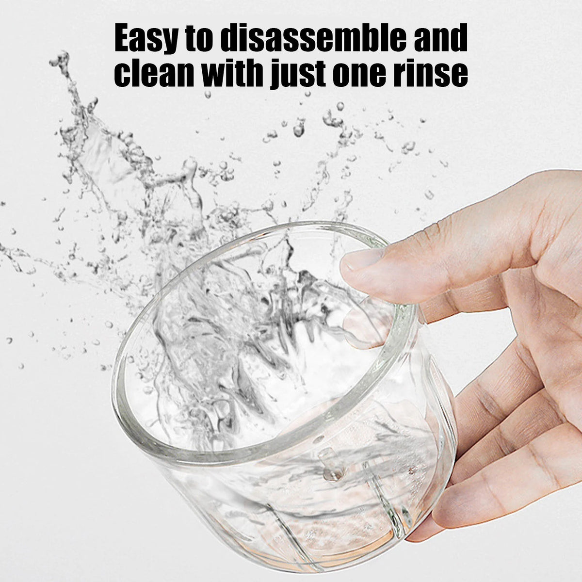 Electric Mini Garlic Chopper Food Processor with 300ml Cup F841