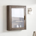 Gray Wash Wood Medicine Cabinet U311
