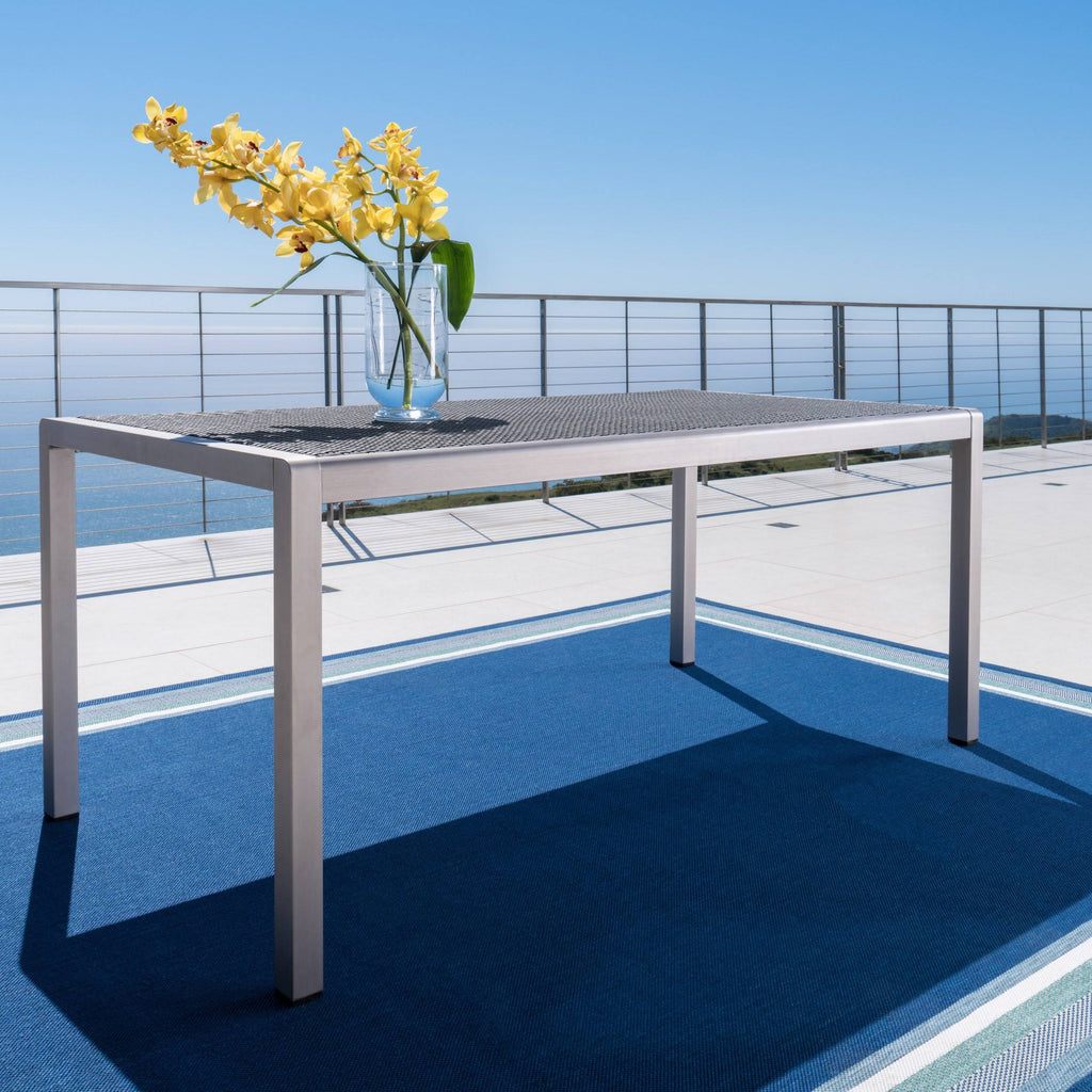 Outdoor Rectangle Aluminum Dining Table G54216