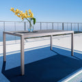Outdoor Rectangle Aluminum Dining Table G54216
