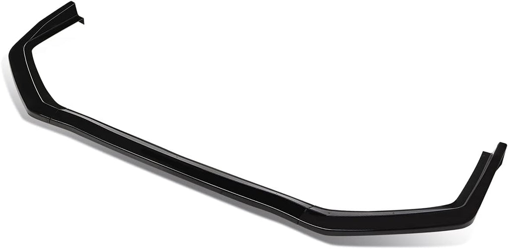 3Pcs Gloss Black Front Bumper Body Lip Spoiler Splitter Y642