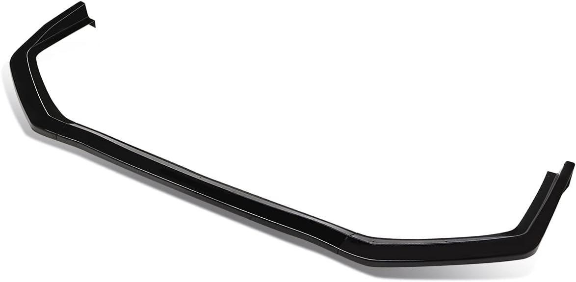 3Pcs Gloss Black Front Bumper Body Lip Spoiler Splitter Y642