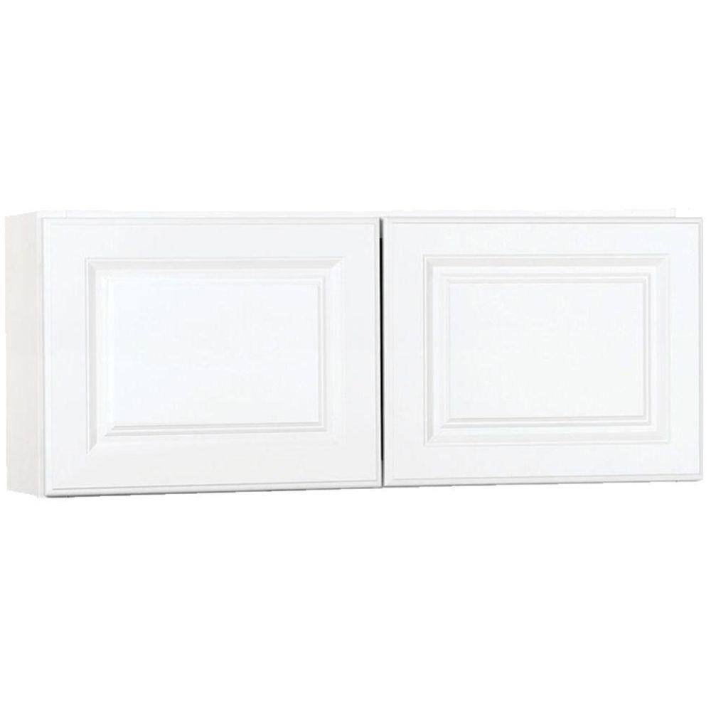Satin White Wall Bridge Kitchen Cabinet H978