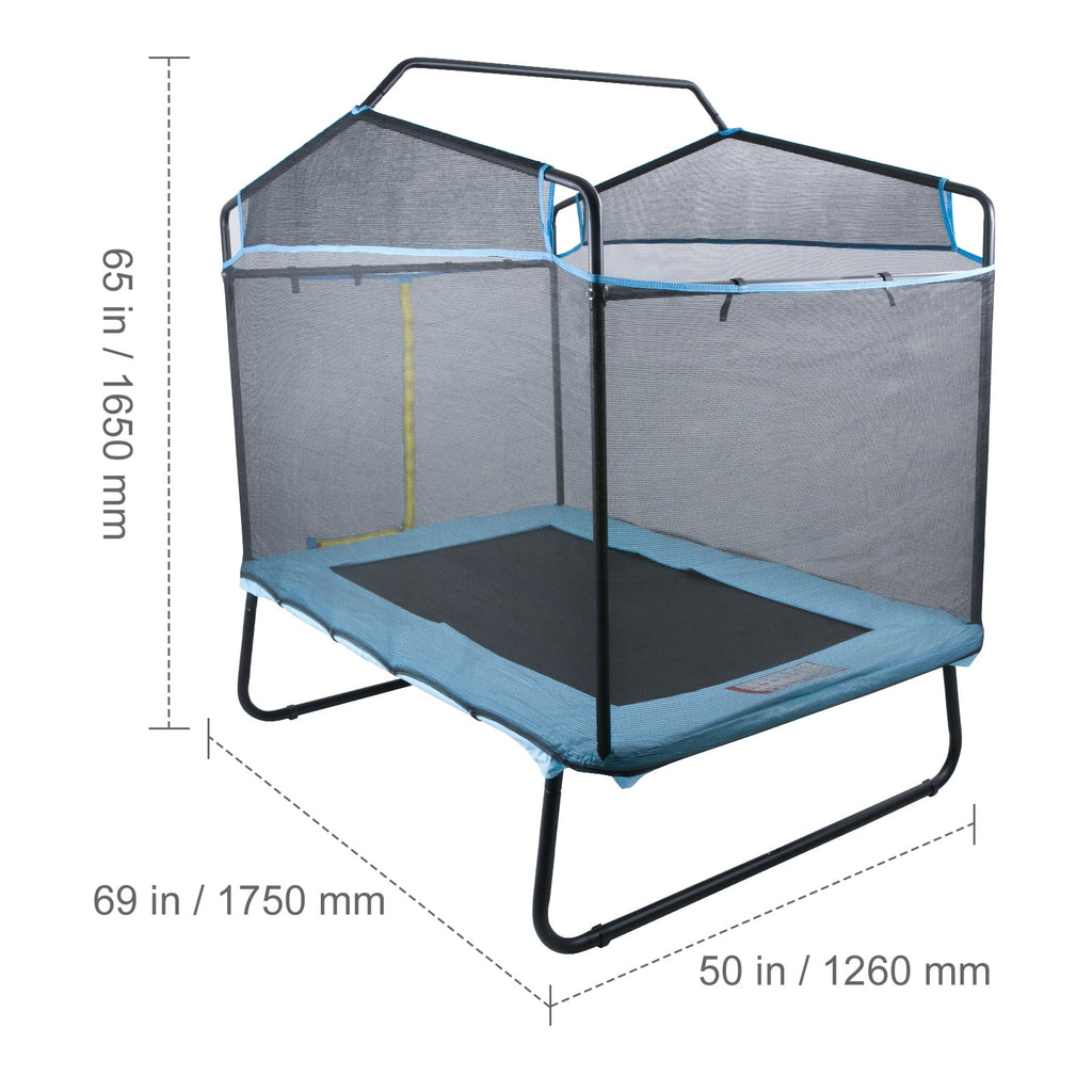 6FT Trampoline with Enclosure Net Q42614