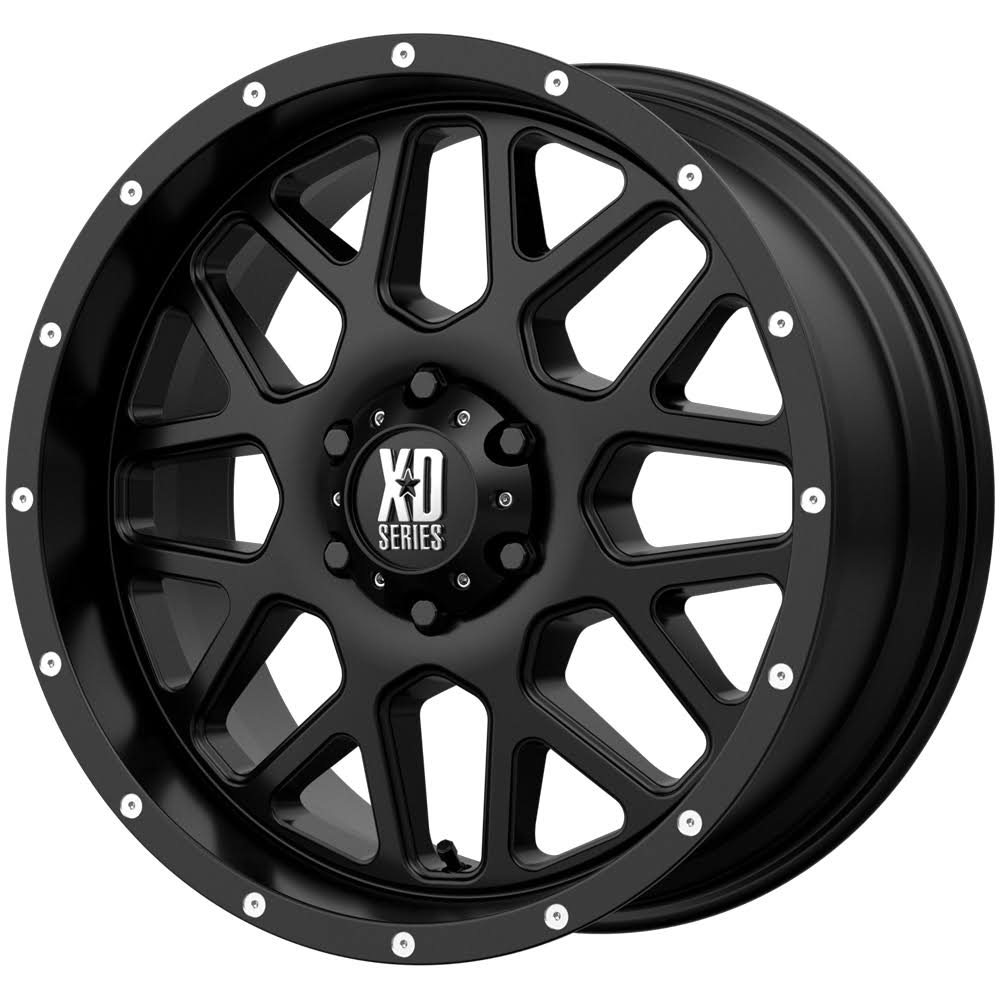 Satin Black 20x9 6x120 18mm Wheels T6005