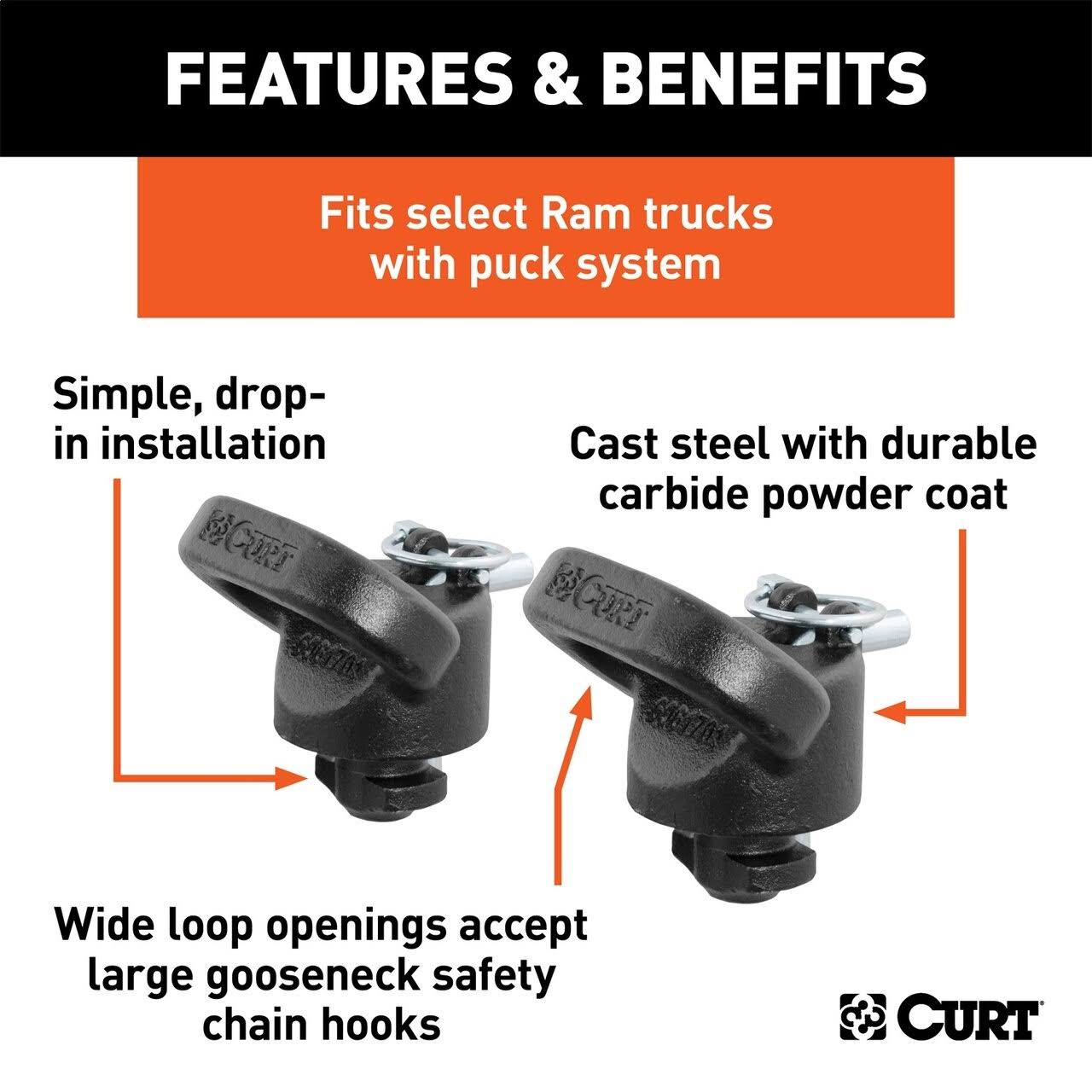 Gooseneck Safety Chain Anchors R56828