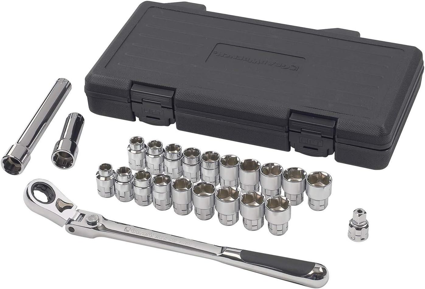 23 Pc. 3/8" Drive 6 Pt. Pass-Thru Mechanics Tool Set G2175