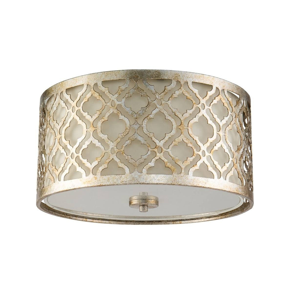 Silver Flush Mount S7931