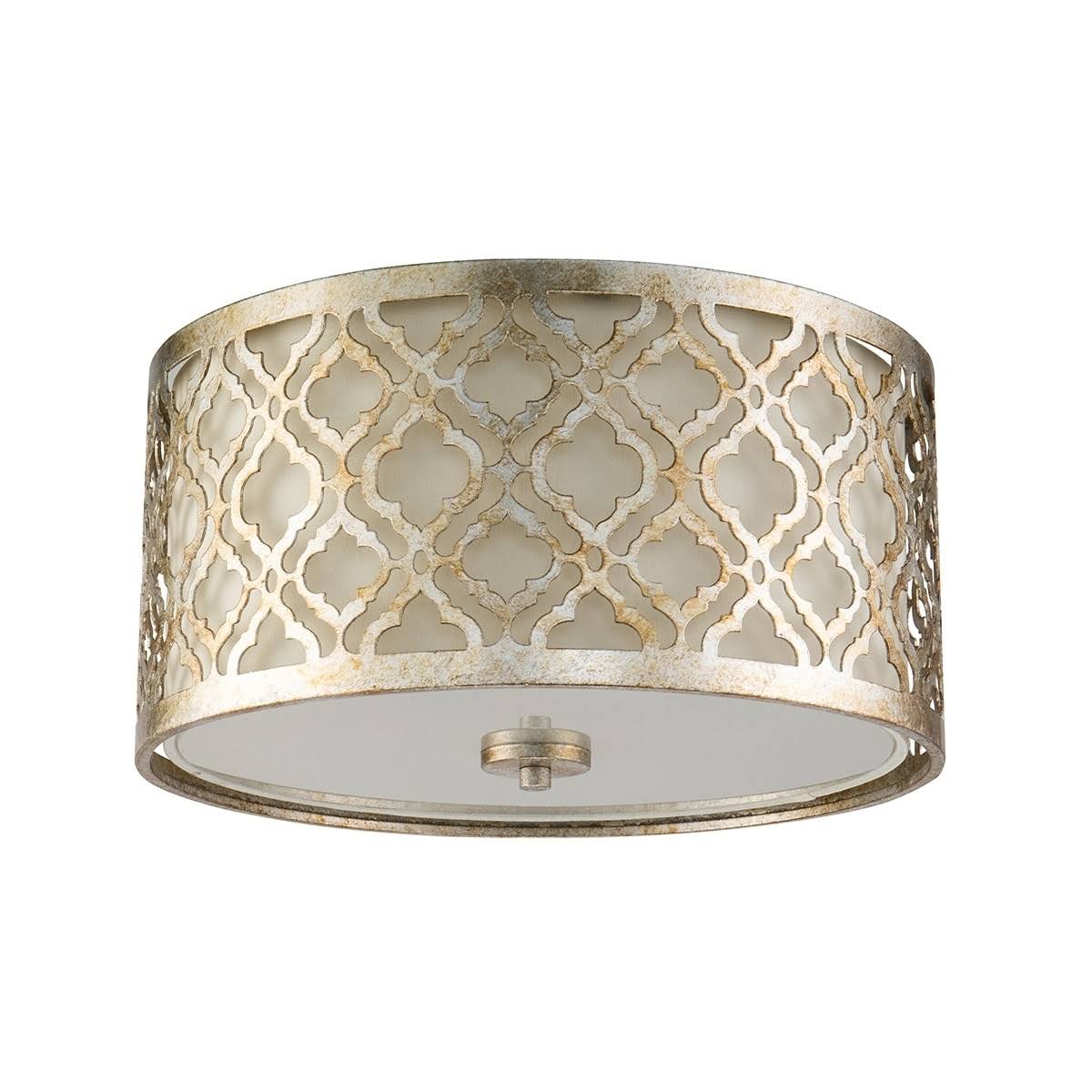 Silver Flush Mount S7931