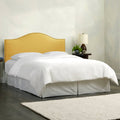 Yellow California King Nail Panel Headboard R6071