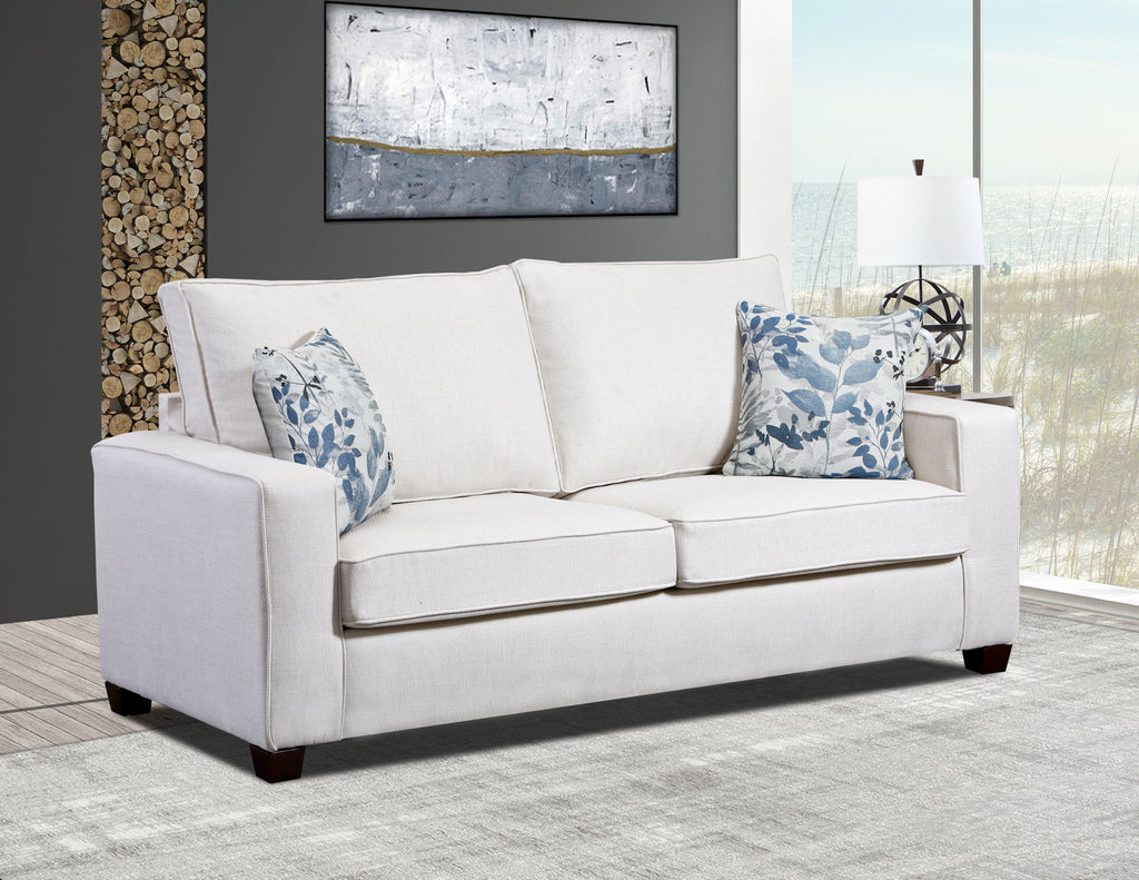 Mist Sofa with Two Throw Pillows R812