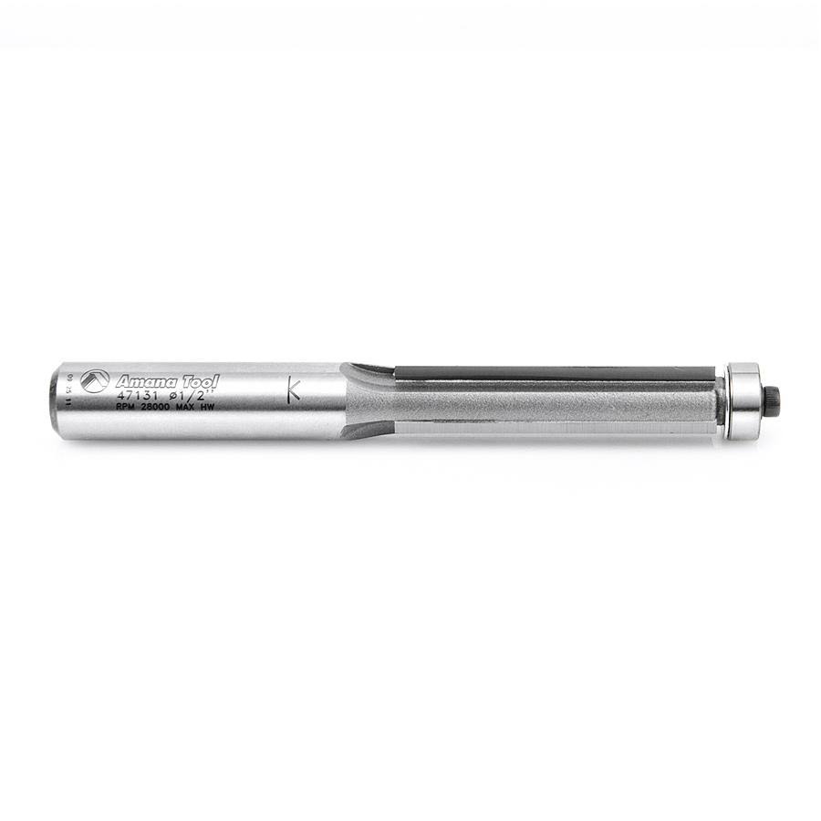 Carbide Tipped Flush Trim 3-Flute Extra-Long Router Bit F606616