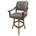 Swivel Solid Wood Bar Stool J21565