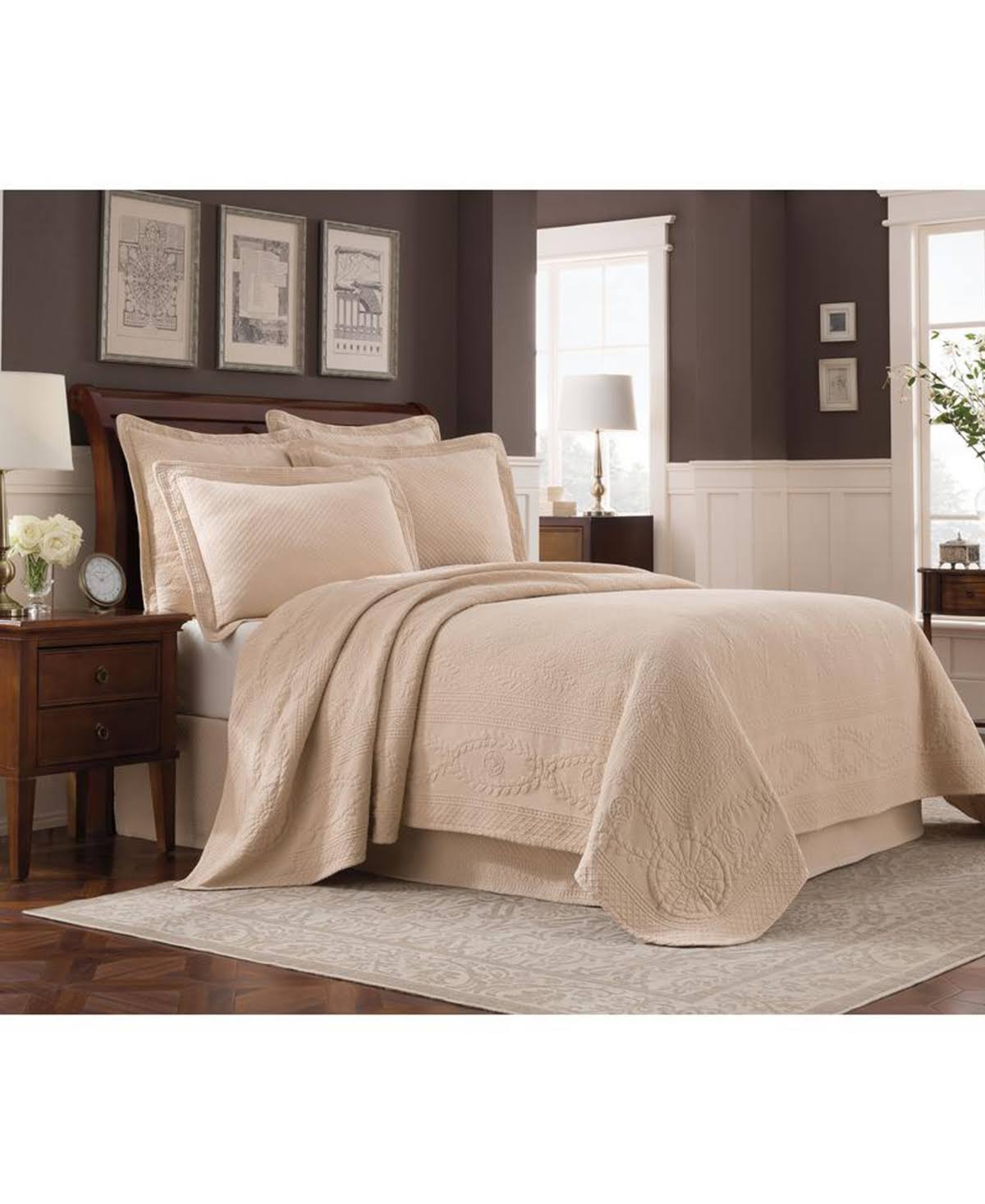 Blue Full Coverlet S815966