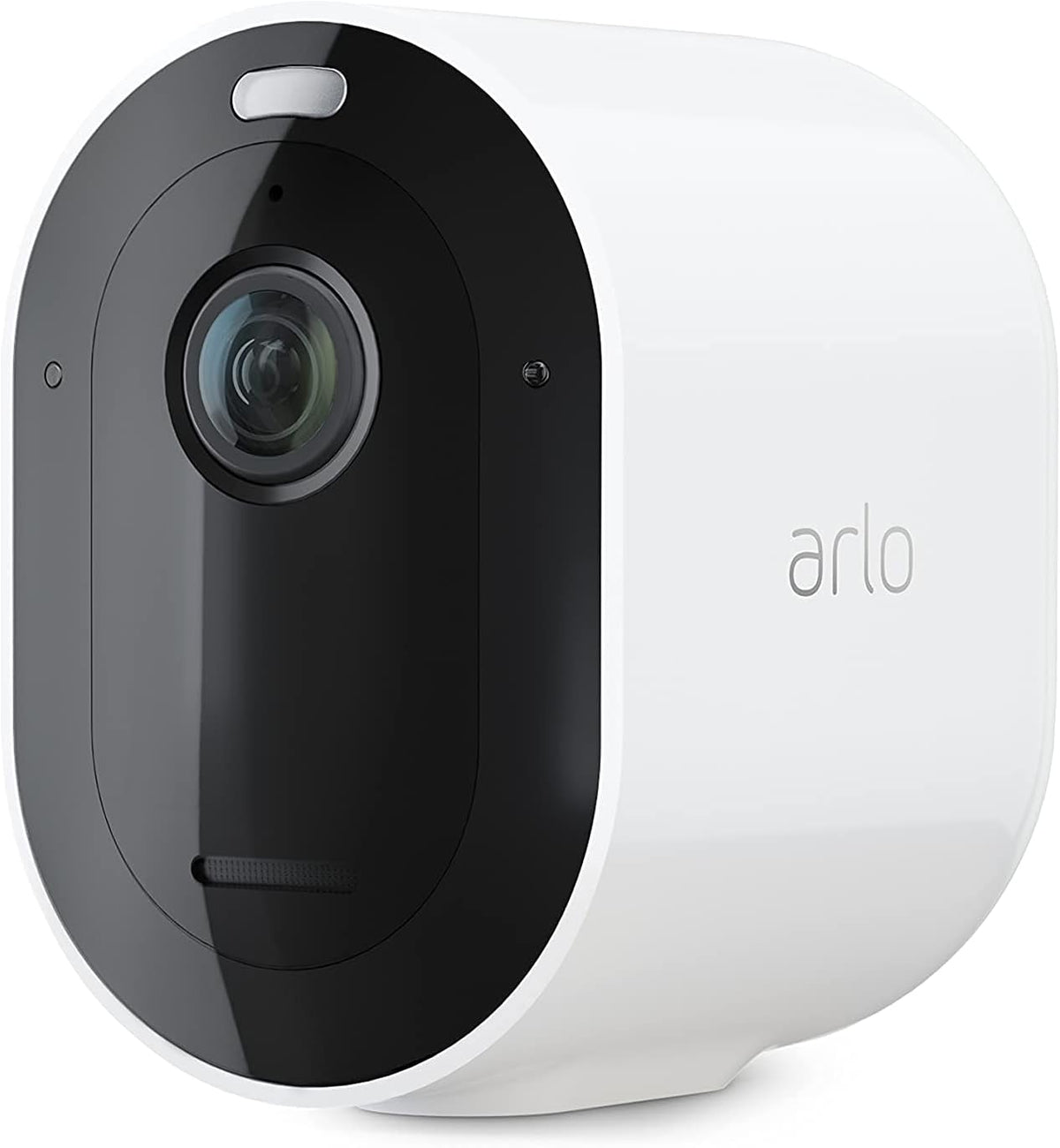 White Wireless Security Camera 2K Video HDR Color Night Vision 2 Way Audio Wire-Free U109